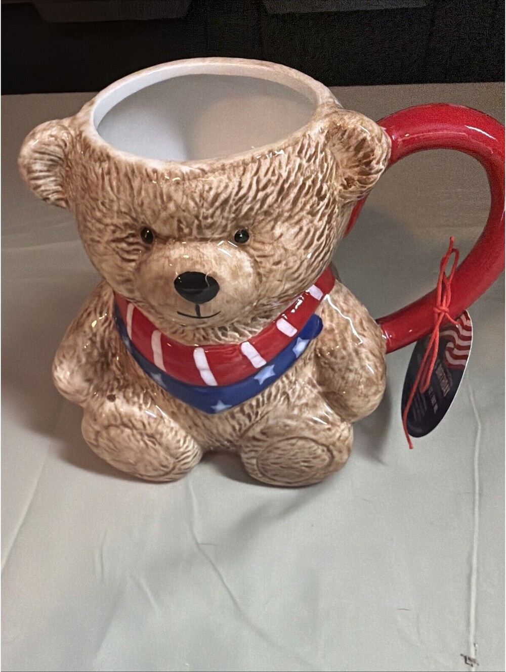 Ceramic Americana Bear Themed Mug Not Too Late To Grab This For The 250th